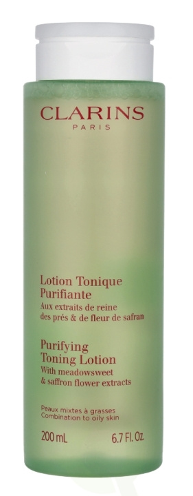 Clarins Purifying Toning Lotion 200 ml i gruppen SKÖNHET & HÄLSA / Hudvård / Ansiktsvård / Rengöring hos TP E-commerce Nordic AB (C63451)