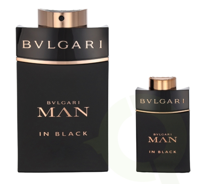 Bvlgari Man In Black Giftset 115 ml Edp Spray 100ml/Edp Spray 15ml i gruppen SKÖNHET & HÄLSA / Presentkit / Presentkit För Honom hos TP E-commerce Nordic AB (C63481)