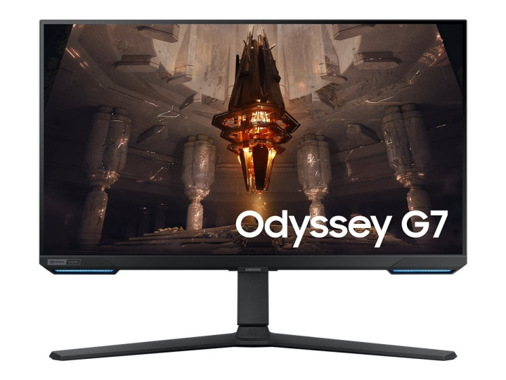 Samsung Odyssey G7 S28BG700EP 28 3840 x 2160 (4K) HDMI DisplayPort 144Hz Pivot-skärm i gruppen DATORER & KRINGUTRUSTNING / Datorskärmar & Tillbehör / Datorskärmar hos TP E-commerce Nordic AB (C63543)