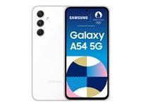 Samsung Galaxy A54 5G 6.4 128GB Vit i gruppen SMARTPHONE & SURFPLATTOR / Mobiltelefoner & smartphones hos TP E-commerce Nordic AB (C63567)