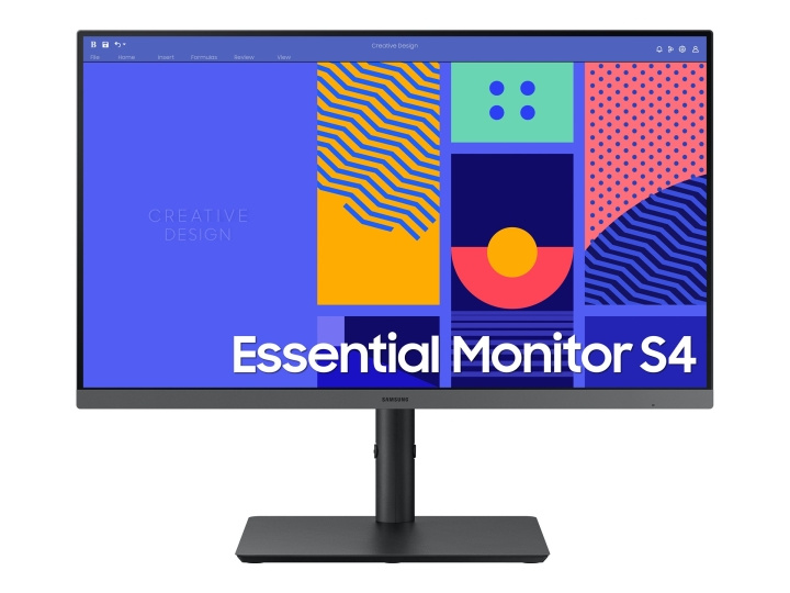 Samsung S24C432GAU 24 1920 x 1080 (Full HD) VGA (HD-15) HDMI DisplayPort 100Hz svängbar bildskärm i gruppen DATORER & KRINGUTRUSTNING / Datorskärmar & Tillbehör / Datorskärmar hos TP E-commerce Nordic AB (C63605)