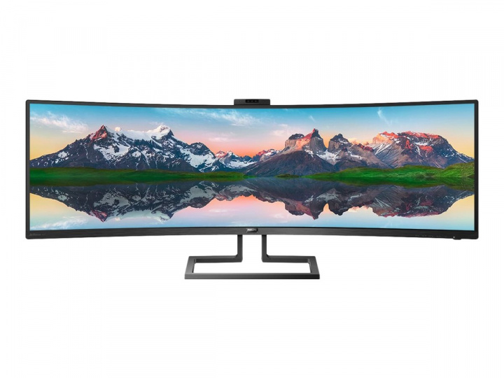 Philips Brilliance P-line 499P9H 49 5120 x 1440 (UltraWide) HDMI DisplayPort USB-C 60Hz dockningsskärm i gruppen DATORER & KRINGUTRUSTNING / Datorskärmar & Tillbehör / Datorskärmar hos TP E-commerce Nordic AB (C63650)