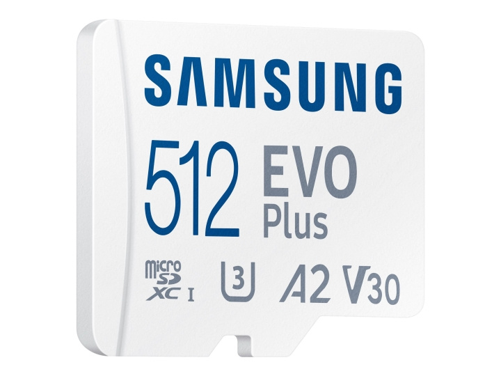 Samsung EVO MB-MC512KA microSDXC 512GB 130MB/s i gruppen HEMELEKTRONIK / Lagringsmedia / Minneskort / Micro SD/HC/XC hos TP E-commerce Nordic AB (C63699)
