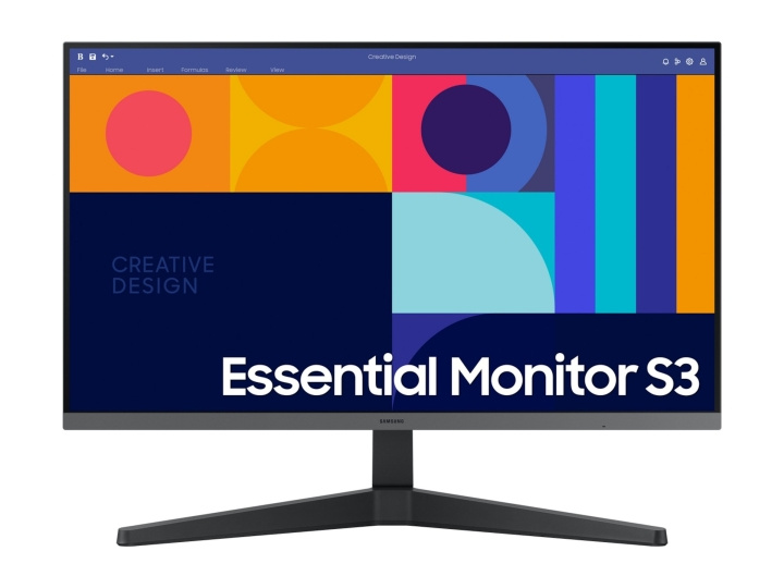 Samsung Essential Monitor S3 LS27C332GAU 27 1920 x 1080 HDMI DisplayPort 100Hz i gruppen DATORER & KRINGUTRUSTNING / Datorskärmar & Tillbehör / Datorskärmar hos TP E-commerce Nordic AB (C63712)