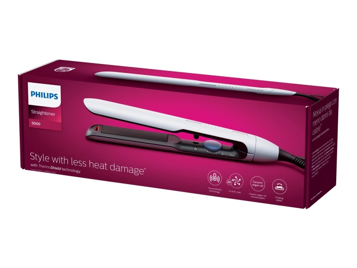 Philips himmelsblå plattång BHS520 i gruppen SKÖNHET & HÄLSA / Hår & Styling / Stylingverktyg / Plattänger hos TP E-commerce Nordic AB (C63721)