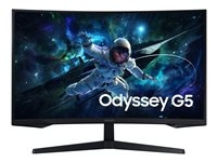 Samsung Odyssey G5 S32CG552EU 32 2560 x 1440 (2K) HDMI DisplayPort 165Hz i gruppen DATORER & KRINGUTRUSTNING / Datorskärmar & Tillbehör / Datorskärmar hos TP E-commerce Nordic AB (C63729)