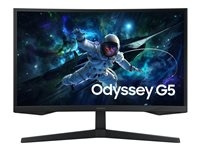 Samsung Odyssey G5 S27CG554EU 27 2560 x 1440 (2K) HDMI DisplayPort 165Hz i gruppen DATORER & KRINGUTRUSTNING / Datorskärmar & Tillbehör / Datorskärmar hos TP E-commerce Nordic AB (C63804)