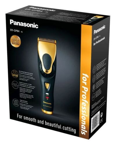 Panasonic GP84 Hårklippare Trimmer Professionell Skäggklippning Rakapparat Guld Edit i gruppen SKÖNHET & HÄLSA / Hår & Styling / Rakning & Trimning / Hårtrimmers hos TP E-commerce Nordic AB (C63818)