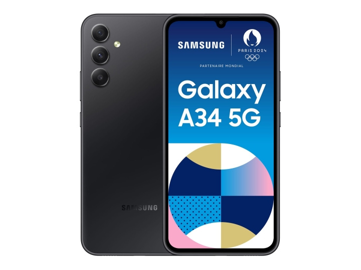 Samsung Galaxy A34 5G 6.6 256GB Grafitgrå i gruppen SMARTPHONE & SURFPLATTOR / Mobiltelefoner & smartphones hos TP E-commerce Nordic AB (C63845)
