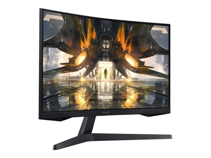 Samsung Odyssey G5 S27AG550EP 27 2560 x 1440 (2K) HDMI DisplayPort 165Hz i gruppen DATORER & KRINGUTRUSTNING / Datorskärmar & Tillbehör / Datorskärmar hos TP E-commerce Nordic AB (C63853)