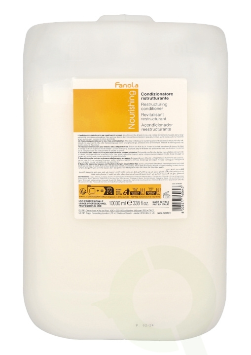 Fanola Nourishing Conditioner 10000 ml i gruppen SKÖNHET & HÄLSA / Hår & Styling / Hårvårdsprodukter / Balsam hos TP E-commerce Nordic AB (C63887)