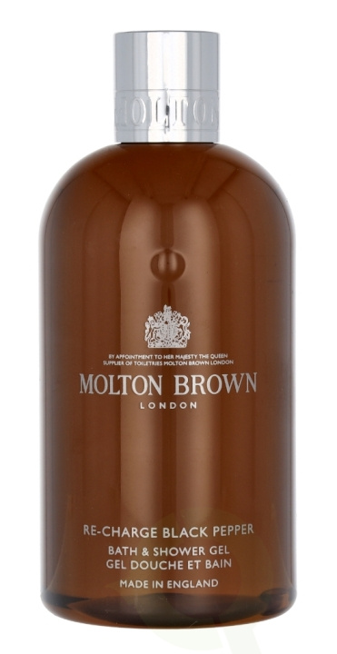 Molton Brown M.Brown Re-Charge Black Pepper Bath & Shower Gel 300 ml i gruppen SKÖNHET & HÄLSA / Hudvård / Kroppsvård / Bad & Duschcreme hos TP E-commerce Nordic AB (C63997)