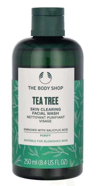 The Body Shop Tea Tree Skin Clearing Facial Wash 250 ml i gruppen SKÖNHET & HÄLSA / Hudvård / Ansiktsvård / Rengöring hos TP E-commerce Nordic AB (C64016)