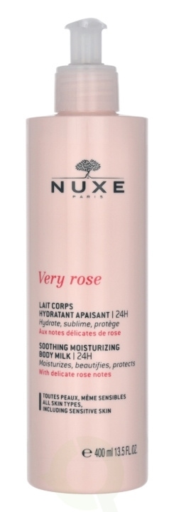 Nuxe Very Rose Body Milk 400 ml i gruppen SKÖNHET & HÄLSA / Hudvård / Kroppsvård / Body lotion hos TP E-commerce Nordic AB (C64036)
