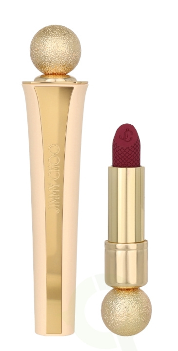 Jimmy Choo Seduction Collection Matte Lipstick 3.5 g #012 Plum Passion i gruppen SKÖNHET & HÄLSA / Makeup / Läppar / Läppstift hos TP E-commerce Nordic AB (C64081)