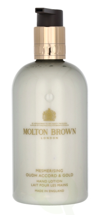Molton Brown M.Brown Mesmerising Oudh Accord & Gold Hand Lotion 300 ml i gruppen SKÖNHET & HÄLSA / Manikyr/Pedikyr / Handkräm hos TP E-commerce Nordic AB (C64125)