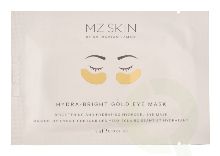 Mz Skin Hydra Bright Golden Eye Treatment Mask 3 g i gruppen SKÖNHET & HÄLSA / Hudvård / Ansiktsvård / Masker hos TP E-commerce Nordic AB (C64130)
