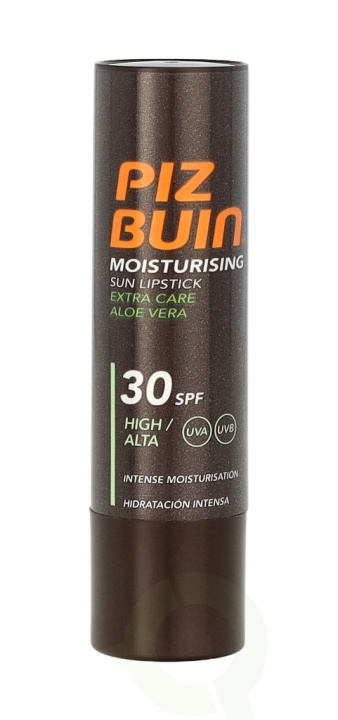 Piz Buin Moisturizing Sun Lipstick SPF30 4.9 g Aloe Vera Extra Care - High Sun Protection i gruppen SKÖNHET & HÄLSA / Makeup / Läppar / Läppstift hos TP E-commerce Nordic AB (C64133)
