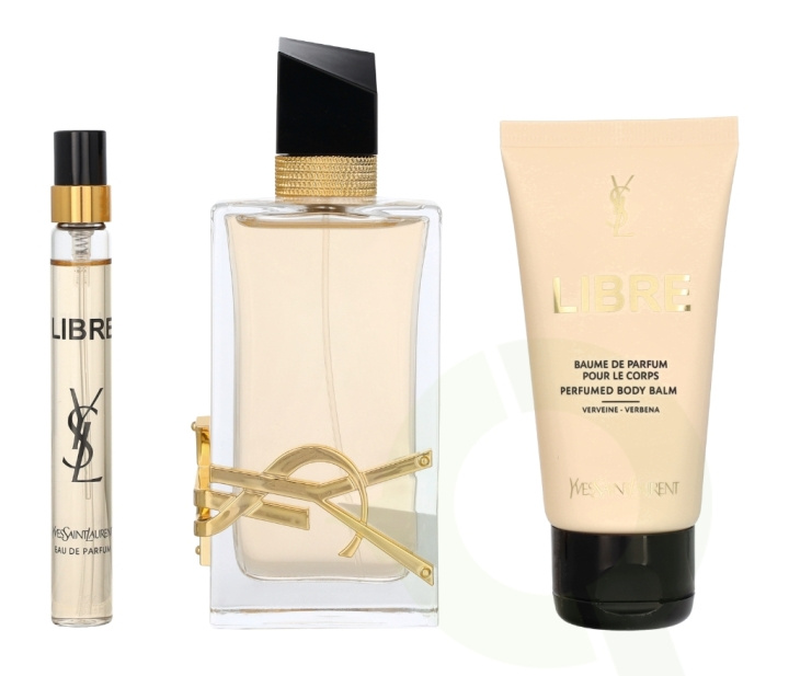 Yves Saint Laurent YSL Libre Giftset 150 ml Edp Spray 90ml/Body Lotion 10ml/Body Balm 50ml i gruppen SKÖNHET & HÄLSA / Presentkit / Presentkit För Henne hos TP E-commerce Nordic AB (C64227)