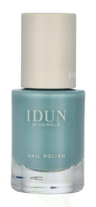 Idun Minerals Nail Polish 11 ml Azurit i gruppen SKÖNHET & HÄLSA / Manikyr/Pedikyr / Nagellack hos TP E-commerce Nordic AB (C64255)