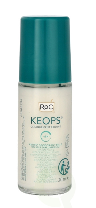ROC Keops Deo Roll-On - Normal Skin 30 ml i gruppen SKÖNHET & HÄLSA / Doft & Parfym / Deodorant hos TP E-commerce Nordic AB (C64272)