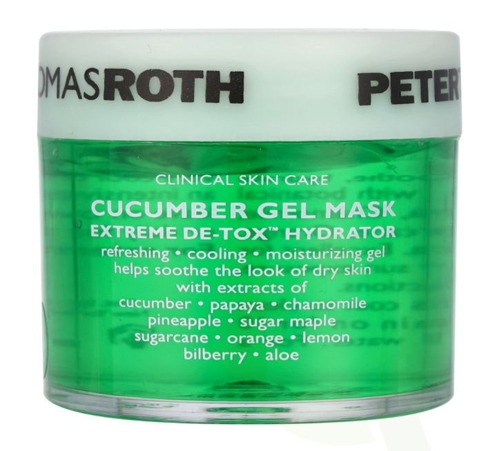 P.T. Roth Cucumber Gel Mask 50 ml i gruppen SKÖNHET & HÄLSA / Hudvård / Ansiktsvård / Masker hos TP E-commerce Nordic AB (C64274)