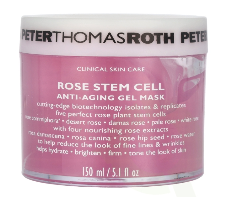 P.T. Roth Rose Stem Cell Anti-Aging Gel Mask 150 ml i gruppen SKÖNHET & HÄLSA / Hudvård / Ansiktsvård / Masker hos TP E-commerce Nordic AB (C64278)