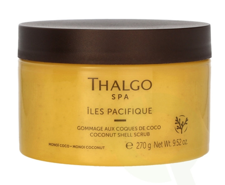 Thalgo Iles Pacifique Coconut Shell Scrub 270 g i gruppen SKÖNHET & HÄLSA / Hudvård / Ansiktsvård / Skrubb / Peeling hos TP E-commerce Nordic AB (C64295)