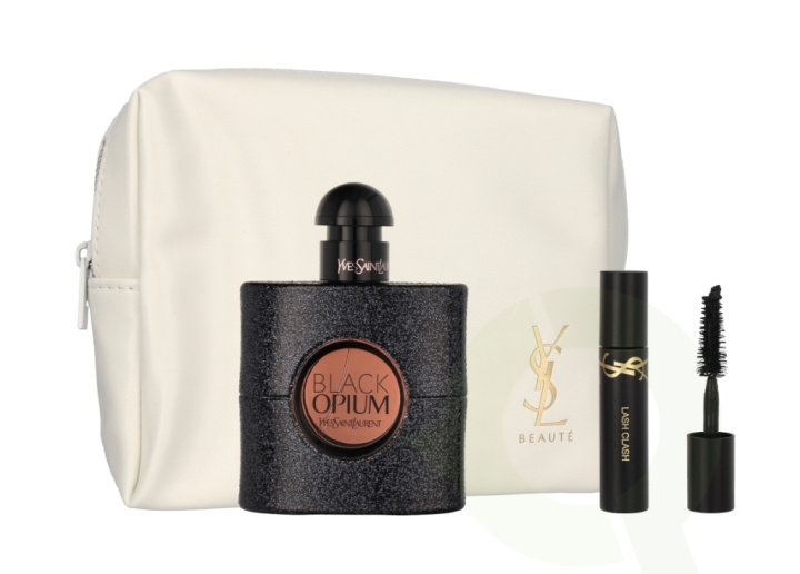 Yves Saint Laurent YSL Black Opium Giftset 52 ml Edp Spray 50ml/Mini Mascara 2ml/Pouch i gruppen SKÖNHET & HÄLSA / Presentkit / Presentkit För Henne hos TP E-commerce Nordic AB (C64370)