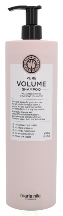 Maria Nila Pure Volume Shampoo 1000 ml Sulphate & Paraben Free i gruppen SKÖNHET & HÄLSA / Hår & Styling / Hårvårdsprodukter / Schampo hos TP E-commerce Nordic AB (C64374)