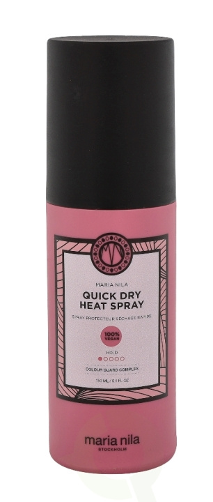 Maria Nila Quick Dry Heat Spray 150 ml i gruppen SKÖNHET & HÄLSA / Hår & Styling / Hårvårdsprodukter / Värmeskydd hos TP E-commerce Nordic AB (C64375)