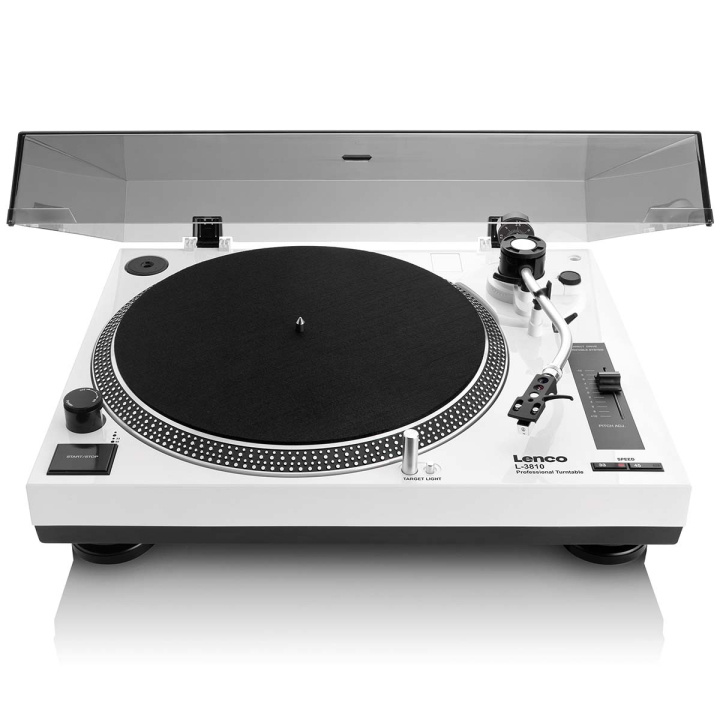 Lenco L-3810 Direktdriven skivspelare med USB-inspelning i gruppen HEMELEKTRONIK / Ljud & Bild / Hemmabio, HiFi & Bärbart / Kompaktstereo & Skivspelare hos TP E-commerce Nordic AB (C64481)