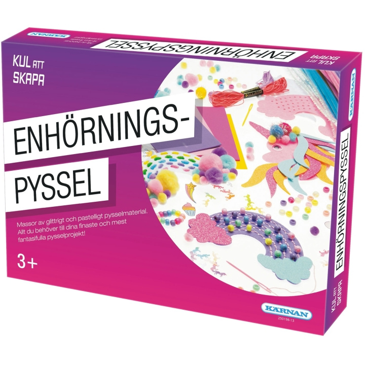 Kärnan Kul att skapa Enhörningspyssel i gruppen LEKSAKER, BARN- & BABYPRODUKTER / Leksaker / Pyssel hos TP E-commerce Nordic AB (C64544)