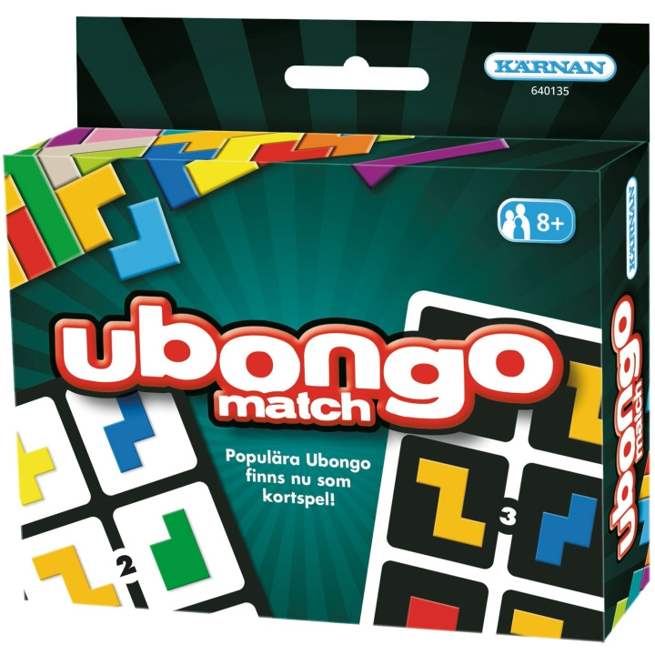 Kärnan Ubongo Match i gruppen LEKSAKER, BARN- & BABYPRODUKTER / Spel / Sällskapsspel hos TP E-commerce Nordic AB (C64548)