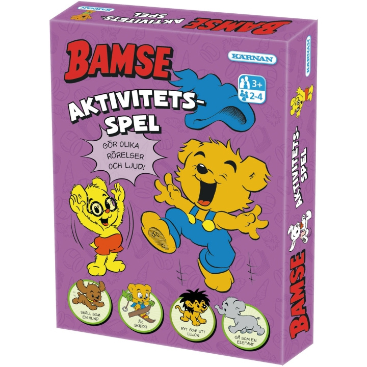 Kärnan Bamse Aktivitetsspel i gruppen LEKSAKER, BARN- & BABYPRODUKTER / Spel / Barnspel hos TP E-commerce Nordic AB (C64553)