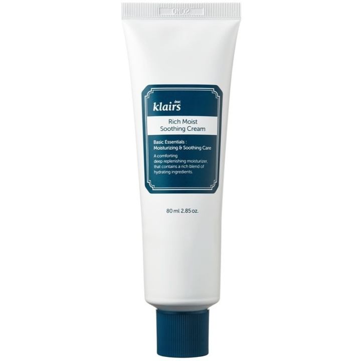 Klairs Rich Moist Soothing Cream 80ml i gruppen SKÖNHET & HÄLSA / Hudvård / Ansiktsvård / Dagkräm hos TP E-commerce Nordic AB (C64589)