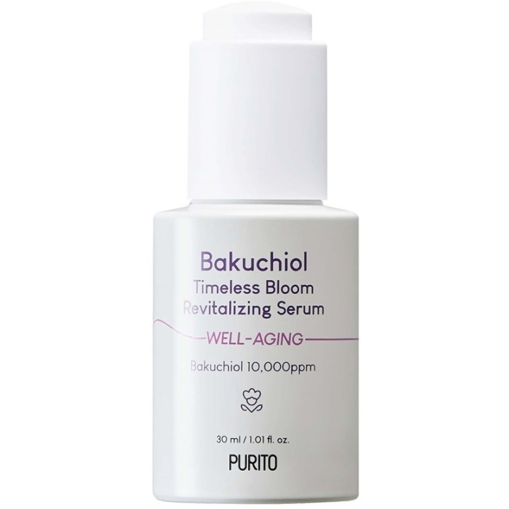 Purito Bakuchiol Timeless Bloom Revitalizing Serum 30ml i gruppen SKÖNHET & HÄLSA / Hudvård / Ansiktsvård / Serum Hud hos TP E-commerce Nordic AB (C64595)