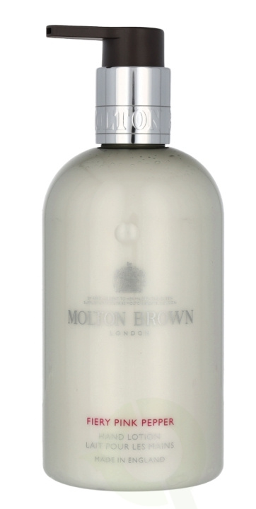 Molton Brown M.Brown Fiery Pink Pepper Hand Lotion 300 ml i gruppen SKÖNHET & HÄLSA / Manikyr/Pedikyr / Handkräm hos TP E-commerce Nordic AB (C64666)