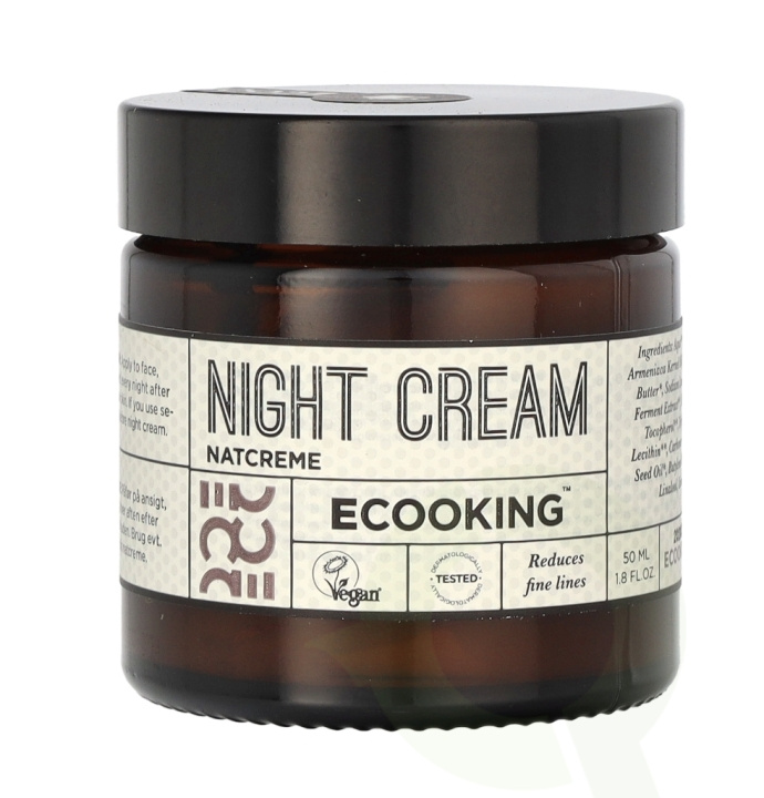 Ecooking Night Cream 50 ml i gruppen SKÖNHET & HÄLSA / Hudvård / Ansiktsvård / Ansiktskräm hos TP E-commerce Nordic AB (C64675)