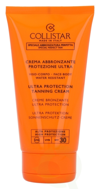 Collistar Ultra Protection Tanning Cream SPF30 150 ml i gruppen SKÖNHET & HÄLSA / Hudvård / Solskydd & Tanning / Solskydd hos TP E-commerce Nordic AB (C64700)