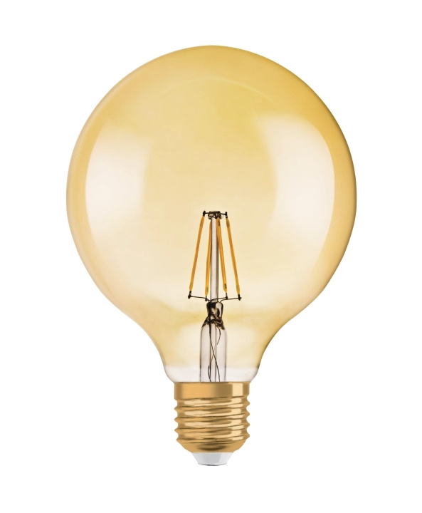 LEDVANCE LED 1906 Vintage Gold, 2,8W/21W, E27 Glob i gruppen HEMELEKTRONIK / Belysning / LED-lampor hos TP E-commerce Nordic AB (C64720)