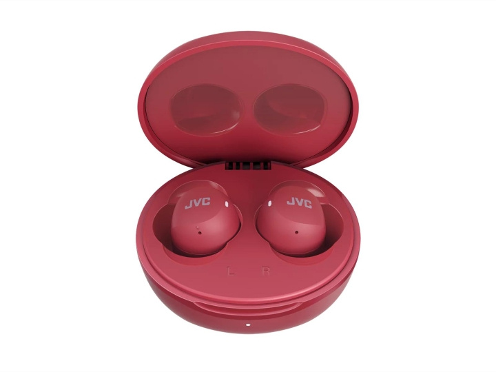 JVC HA-A6T-R-U Gumy True Wireless Mini Earphones Red i gruppen HEMELEKTRONIK / Ljud & Bild / Hörlurar & Tillbehör / Hörlurar hos TP E-commerce Nordic AB (C64724)