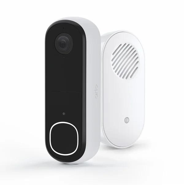 Arlo Essential2 Video Doorbell 2K With Chime V2 Bndl i gruppen HEM, HUSHÅLL & TRÄDGÅRD / Larm & Säkerhet / Dörrklockor hos TP E-commerce Nordic AB (C64754)
