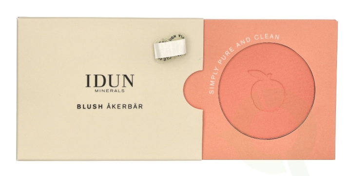 Idun Minerals Pressed Blush 5 g Akerbar i gruppen SKÖNHET & HÄLSA / Makeup / Basmakeup / Contour/Highlight hos TP E-commerce Nordic AB (C64790)