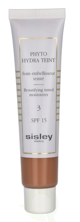Sisley Phyto Hydra Teint Beautifying Tinted Moist. SPF15 40 ml #3 Golden i gruppen SKÖNHET & HÄLSA / Hudvård / Ansiktsvård / Tinted Moisturizer hos TP E-commerce Nordic AB (C64809)