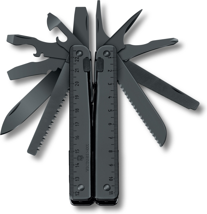 Victorinox SwissTool Burnished multifunktionsverktyg, svart i gruppen HEM, HUSHÅLL & TRÄDGÅRD / Verktyg / Övriga Verktyg & Tillbehör hos TP E-commerce Nordic AB (C64823)