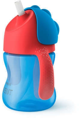 Philips Avent SCF796/01 Flaska med handtag, 200 ml, blå i gruppen LEKSAKER, BARN- & BABYPRODUKTER / Äta & Dricka / Flaskor & Barnmuggar hos TP E-commerce Nordic AB (C64830)