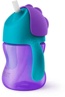 Philips Avent SCF796/02 Flaska med handtag, 200 ml, lila i gruppen LEKSAKER, BARN- & BABYPRODUKTER / Äta & Dricka / Flaskor & Barnmuggar hos TP E-commerce Nordic AB (C64831)
