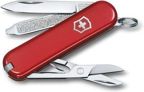 Victorinox Classic SD Style Icon multifunktionsverktyg, röd i gruppen SPORT, FRITID & HOBBY / Friluftsliv / Multiverktyg hos TP E-commerce Nordic AB (C64837)