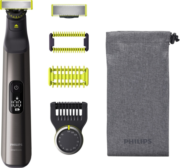 Philips OneBlade PRO 360 Face&Body QP6551/15 skägg- och kroppstrimmer i gruppen SKÖNHET & HÄLSA / Hår & Styling / Rakning & Trimning / Hårtrimmers hos TP E-commerce Nordic AB (C64862)